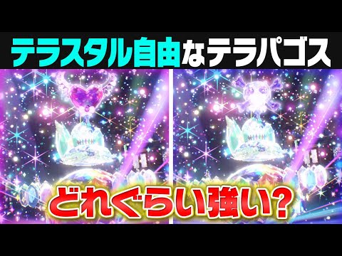 【復権できる？】もしもテラパゴスが好きなテラスタイプを選べたらどれぐらい強かったのか？