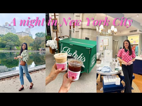 VLOG | 24 hours in NYC for my Sip & Shop with Printfresh