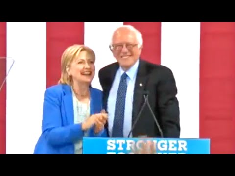 Bernie Sanders Destroys Trump, Endorses Hillary