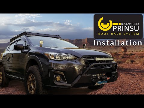 Prinsu Roof Rack Install - 2nd Gen Subaru Crosstrek