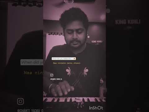 Arjun reddy thelisiney na nuvvey song piano cover