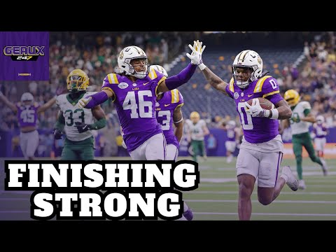 REACTION: LSU finishes strong with Texas Bowl win