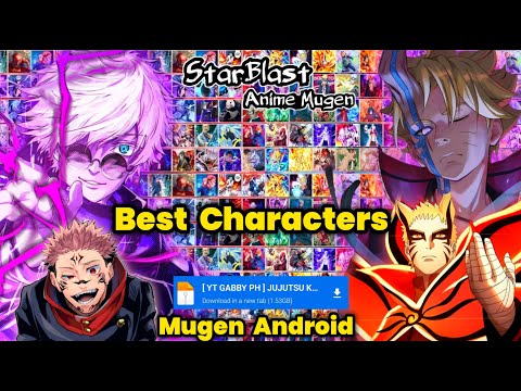 Update!! Jujutsu Kaisen X Naruto Mugen Watch Mode Best Characters Android