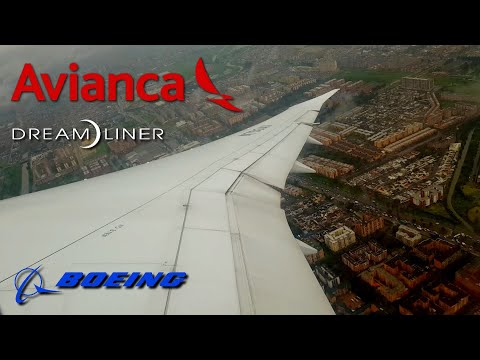 Avianca Boeing 787-8 ✈ Takeoff from Bogotá to Mexico City