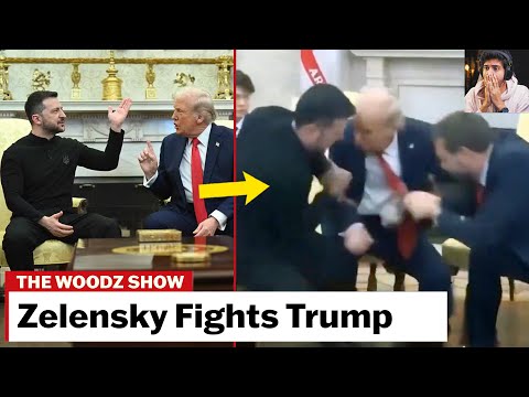 Trump Fist Fight Zelensky in Meeting❗❗ 😂... (AI Memes)