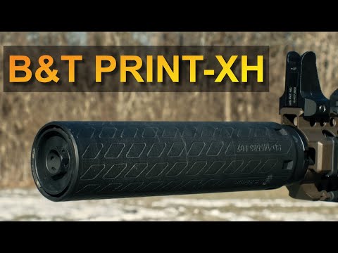 B&T Print-XH | Inconel & Titanium Hybrid Suppressor