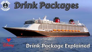 Disney Cruise Line Drink Packages Explained