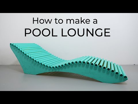 DIY Pool Lounge Chair