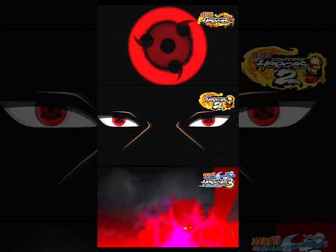 Itachi Ultimate Jutsu in Naruto Ultimate Ninja Heroes 1,2 and 3 PPSSPP