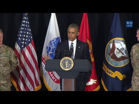 President Obama Delivers Remarks to Thank Service Members