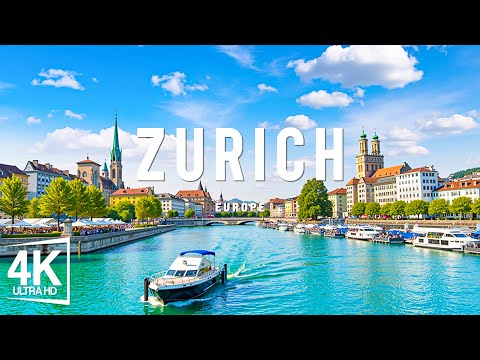 ZURICH 4K - Switzerland’s Jewel of Elegance and Innovation - 4K VIDEO ULTRA HD