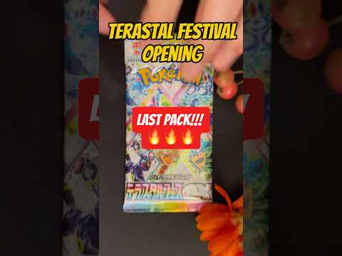 Terastal Festival JP bundle opening - part 10 - Last one 😬#pokemontcg #terastalfestival