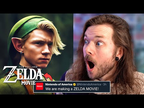 NINTENDO is MAKING a ZELDA MOVIE?!