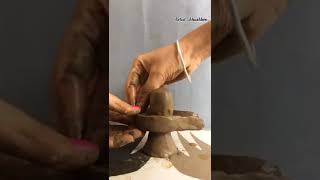 How to make shivling at home #shivling #mahadev #short #ytshort