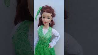 Barbie doll new look #dolldressmaking #merenaamtu #youtubeshorts