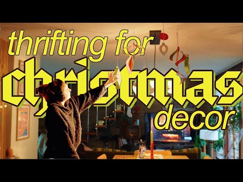 Thrifting for home decor ❆ CHRISTMAS EDITION ❆