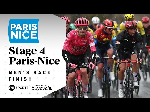 WHAT A RIDE! 💪 | Men's Stage 4 Final KM's Paris-Nice 2025 | TNT Sports Cycling