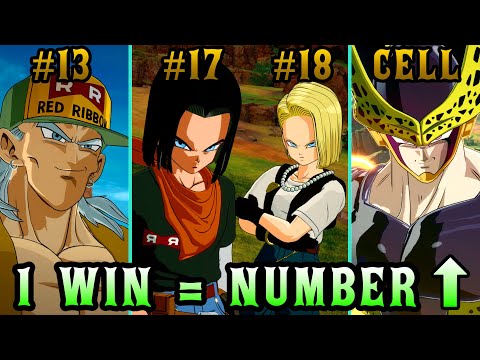 If I Win, I Upgrade my Android in Dragon Ball Sparking! Zero Online Ranked