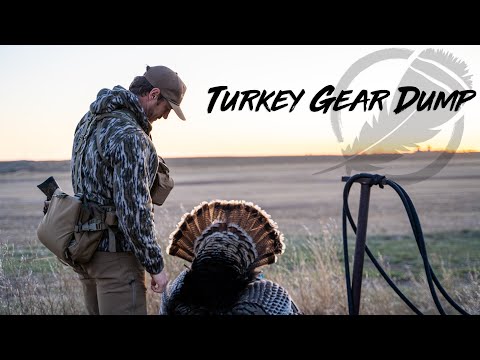 Ultralight Turkey Hunting Vest Gear Dump - Simple & Functional