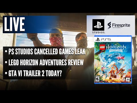 PlayStation Studios Cancelled Games Leak | Lego Horizon Adventures Review | GTA6 Trailer 2 Today?