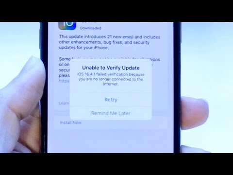 How To FIX Unable To Verify Update On iPhone! (2025)