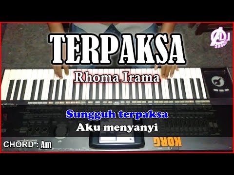 TERPAKSA - Rhoma irama | Karaoke Dangdut Korg Pa3x (Chord&Lirik)