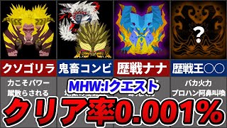 【ワールド・アイスボーン】エグすぎる鬼畜クエストランキングTOP15【モンハン】