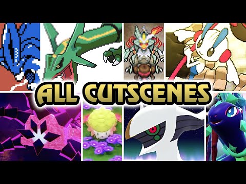 Evolution of Pokémon Legendary Cutscenes (1999 - 2024)