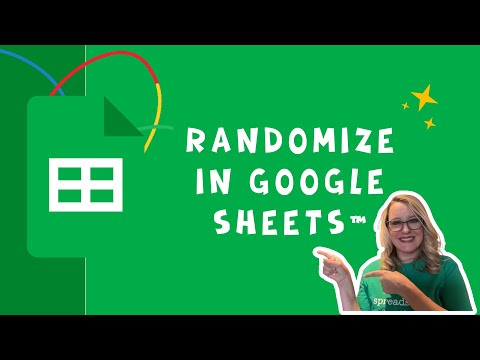 Randomize in Google Sheets