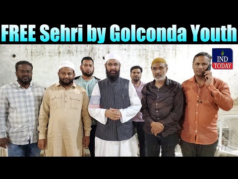 FREE Sehri for Hostel Boys and Patient Attenders by Golconda Youth from 7 years