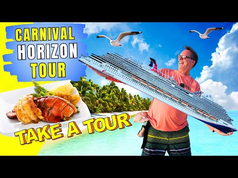 Carnival Horizon Full Cruise Ship Tour - Carnival Cruise Line Ship Review