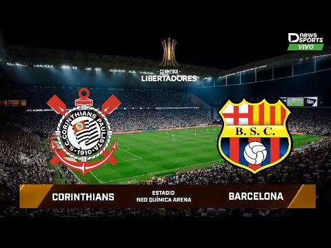 CORINTHIANS VS BARCELONA EN VIVO COPA LIBERTADORES FASE 3