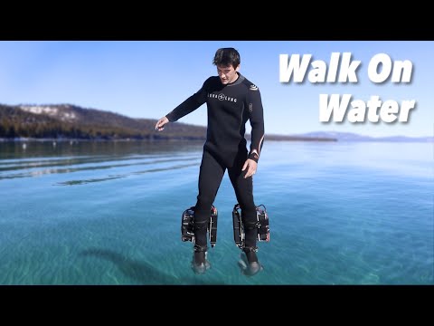 I Built Shoes To Walk On Water!