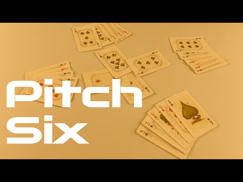 How to Play Pitch Six | a trick taking card game