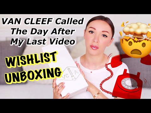 Van Cleef & Arpels HUGE WISHLIST Unboxing & Review