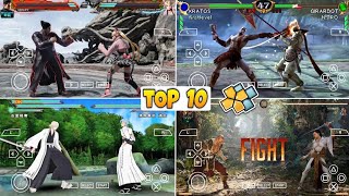 Top 10 Best PSP Fighting Games | PPSSPP Emulator Android | PSP Gamer