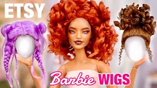 Testing Barbie Doll WIGS! (Gone Wrong?)