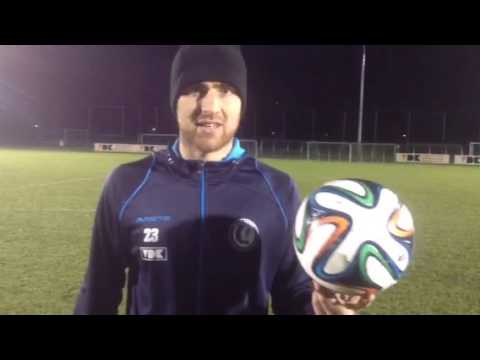 Ervin Zukanovic test de Brazuca uit