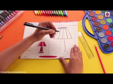 Lamp | Step by Step Drawing Book 1 | Periwinkle