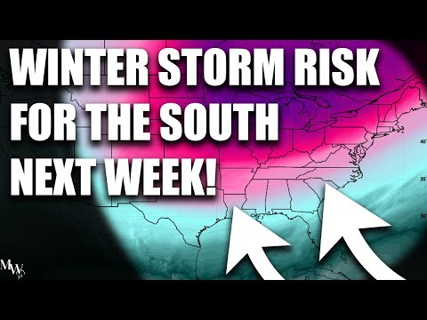 Winter Storm Risk For The South Next Week.. Everything We Know!