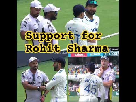 SUPPORT FOR ROHIT SHARMA 👏#csk #rcb #kkr #mi #iplauction #insvsaus