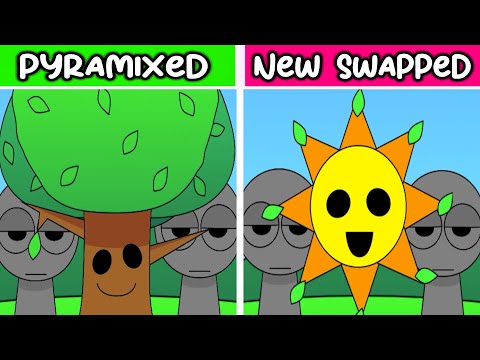 Incredibox Sprunki - Pyramixed New Swapped | Normal vs Horror! #sprunki