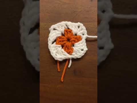 Let’s make a granny square! #crochet #diy #handmade