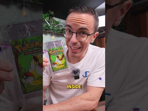 Opening a 25 Year Old Pokémon Card Pack 😬