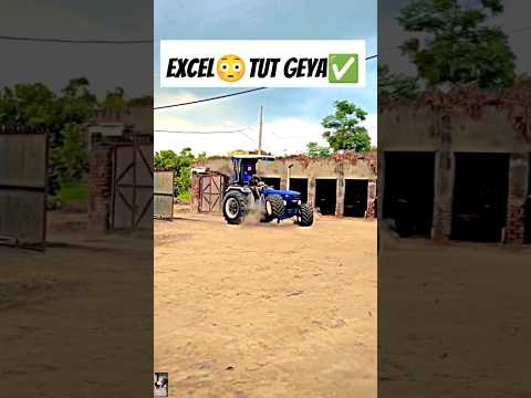 Farmtrac 60👿New Model💯का इतने में ही Excel टूट💥 गया😀 #farmtrac #shorts #viral #tractorlover