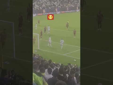 Cristiano ranaldo near miss #alnassr #shorts