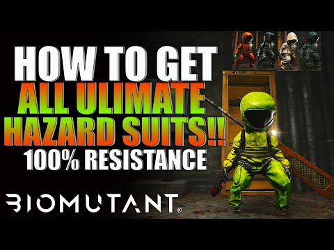 Biomutant How To Get All 100% Resistance Hazard Suits! (Best Armor) Ps5 Gameplay