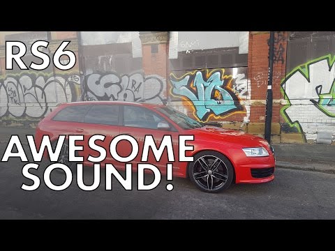 Audi RS6 Sound - Loud Straight Through Exhaust