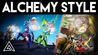 Monster Hunter XX | New Alchemy Style Explained (Monster Hunter Double Cross)