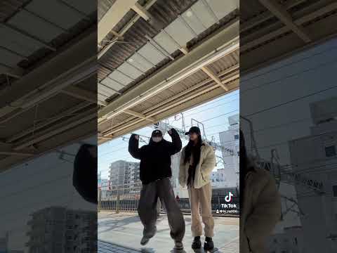 ダンス歴10年以上姉妹のおふざけダンスin静岡駅#dance#めるぷち#ダンス#shorts